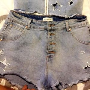 2 piece jean set